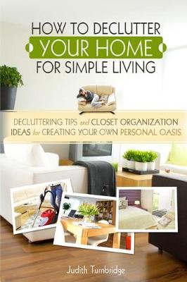 Book cover for How to Declutter Your Home for Simple Living