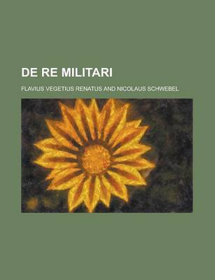 Book cover for de Re Militari