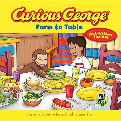 Book cover for Curious George Farm to Table: CGTV