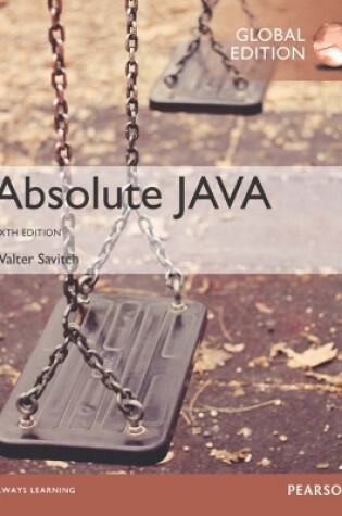 Cover of Absolute Java, Global Edition