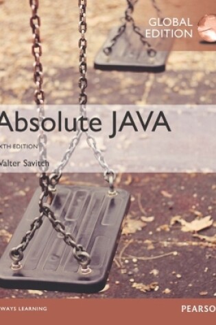 Cover of Absolute Java, Global Edition