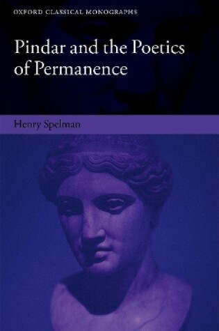 Cover of Pindar and the Poetics of Permanence