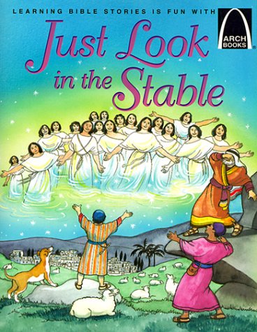 Book cover for Just Look in the Stable