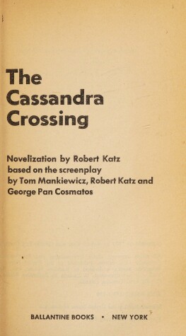 Book cover for The Cassandra Crossing