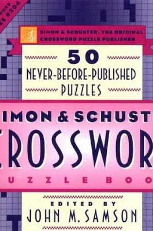 Cover of S&s Crossword Puzzle Book #204