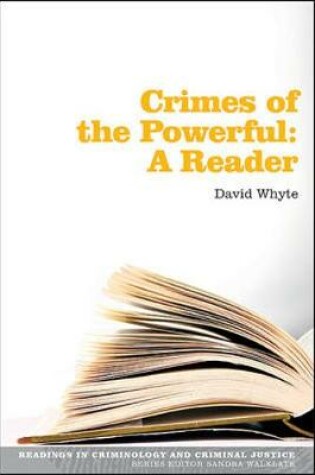 Cover of Crimes of the Powerful: A Reader