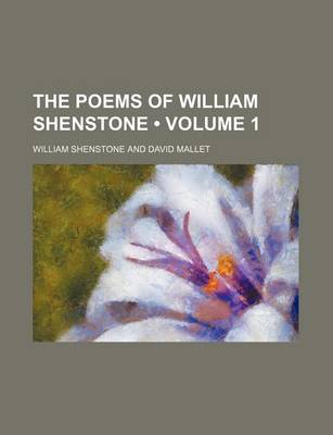 Book cover for The Poems of William Shenstone (Volume 1)