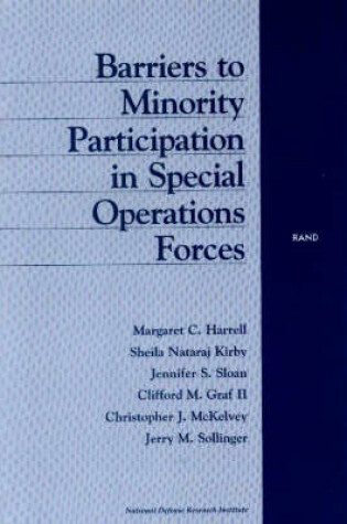 Cover of Barriers to Minority Participation in Special Operations Forces