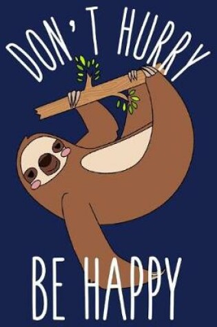 Cover of Don't Hurry Be Happy