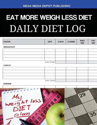 Book cover for Eat More Weigh Less Diet Daily Diet Log