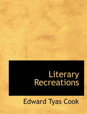 Book cover for Literary Recreations