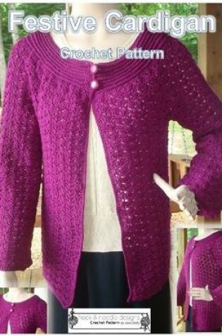 Cover of Festive Cardigan - Crochet Pattern