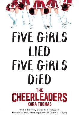 Book cover for The Cheerleaders