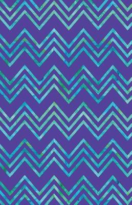 Book cover for Bullet Journal Chevrons - Purple