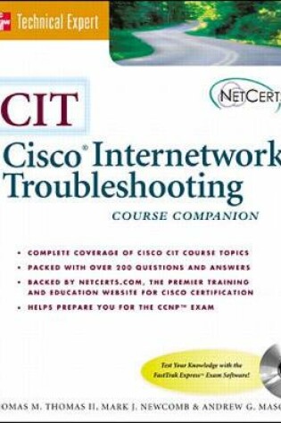 Cover of CIT: Cisco Internetworking and Troubleshooting (Book/CD-ROM package)