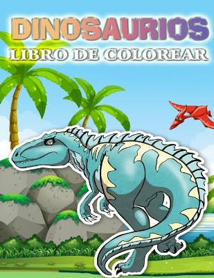 Book cover for Libro de colorear de dinosaurios