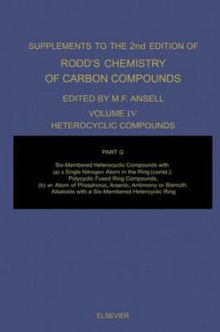 Cover of Hydrocarbons; Halogen Derivatives. Monohydric Alcohols, Their Ethers and Esters; Sulphur Analogues; Nitrogen Derivatives; Organometallic Compounds