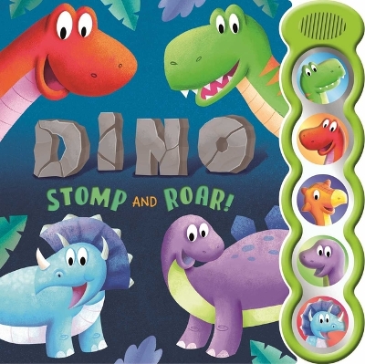 Book cover for Dino Stomp and Roar