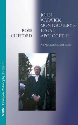 Book cover for John Warwick Montgomery's Legal Apologetic