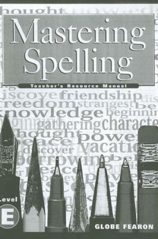Cover of Mastering Spelling