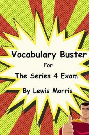 Cover of Vocabulary Buster for the Series 4 Exam