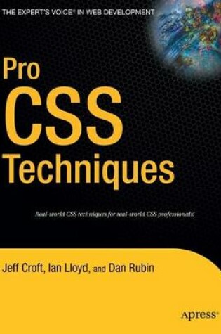 Cover of Pro CSS Techniques