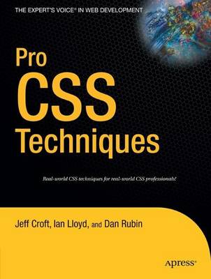 Book cover for Pro CSS Techniques