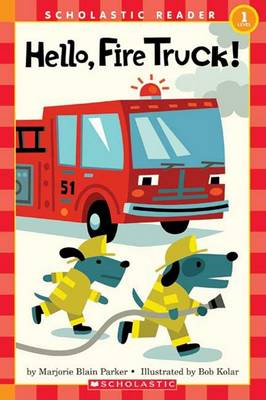 Book cover for Hello, Fire Truck!