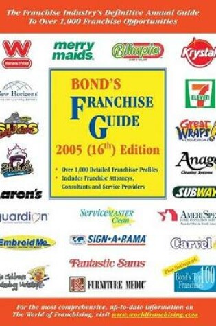 Cover of Bond's Franchise Guide