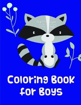Cover of Coloring Book for Boys