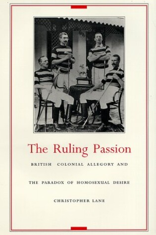 Cover of The Ruling Passion