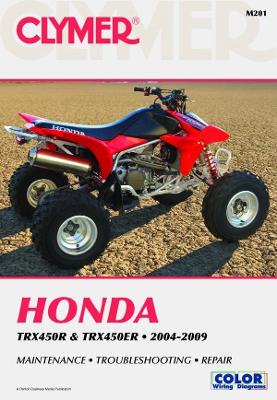 Book cover for Honda TRX450 Series ATV (2004-2009) Service Repair Manual