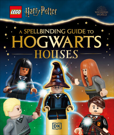 Book cover for LEGO Harry Potter A Spellbinding Guide to Hogwarts Houses