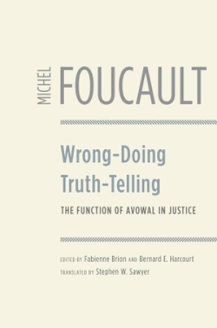 Cover of Wrong-Doing, Truth-Telling