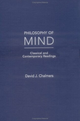 Cover of Philosophy of Mind