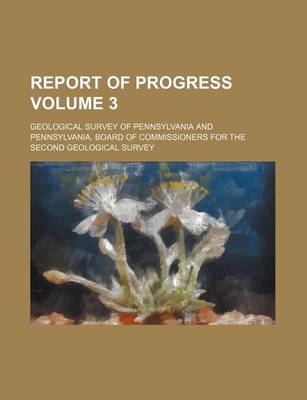 Book cover for Report of Progress Volume 3