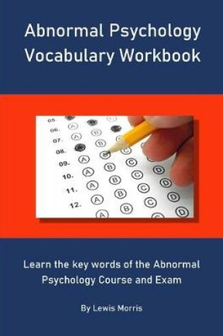 Cover of Abnormal Psychology Vocabulary Workbook