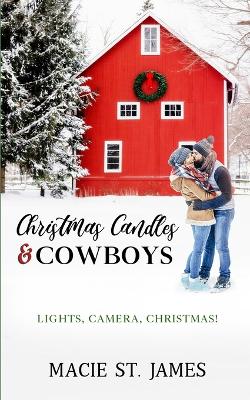 Book cover for Christmas Candles and Cowboys