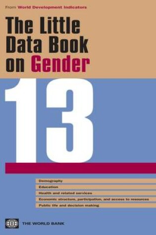 Cover of The Little Data Book on Gender 2013