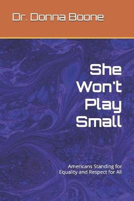 Book cover for She Won't Play Small