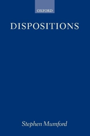 Cover of Dispositions