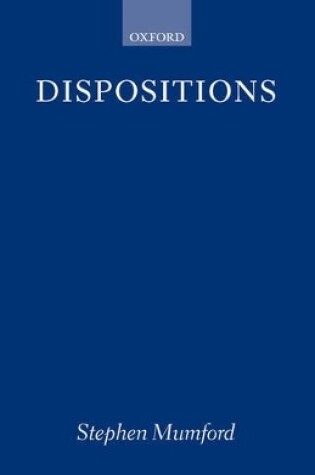 Cover of Dispositions