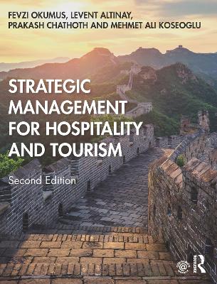 Book cover for Strategic Management for Hospitality and Tourism