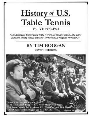 Book cover for History of U.S. Table Tennis Volume 6