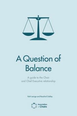 Cover of A Question of Balance