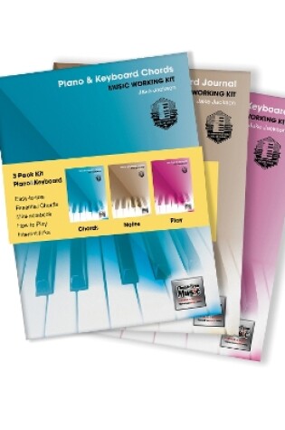 Cover of 3-Book Music Working Kit for Piano & Keyboard