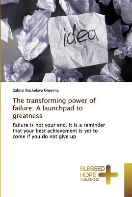 Book cover for The transforming power of failure