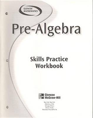 Book cover for Pre Algebra Skills Practice Book