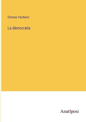 Book cover for La démocratie