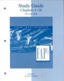 Book cover for Study Guide Chapters 1-18 for Use with Fundamental Accounting Principles